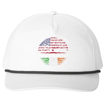 Usa Pride Irish Roots Ireland Hoodie Snapback Five-Panel Rope Hat