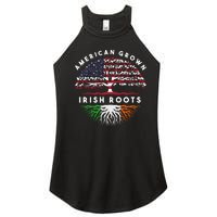 Usa Pride Irish Roots Ireland Hoodie Women's Perfect Tri Rocker Tank