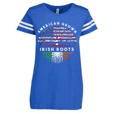 Usa Pride Irish Roots Ireland Hoodie Enza Ladies Jersey Football T-Shirt