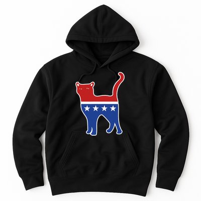 Usa Political Kitty Cat Vote Hoodie