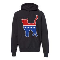 Usa Political Kitty Cat Vote Premium Hoodie