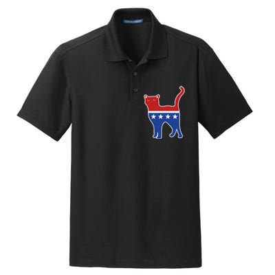 Usa Political Kitty Cat Vote Dry Zone Grid Polo