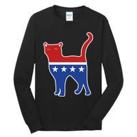 Usa Political Kitty Cat Vote Tall Long Sleeve T-Shirt