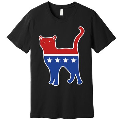 Usa Political Kitty Cat Vote Premium T-Shirt