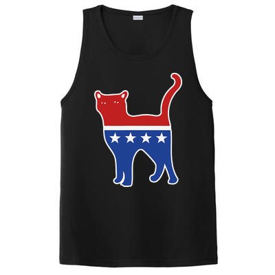 Usa Political Kitty Cat Vote PosiCharge Competitor Tank