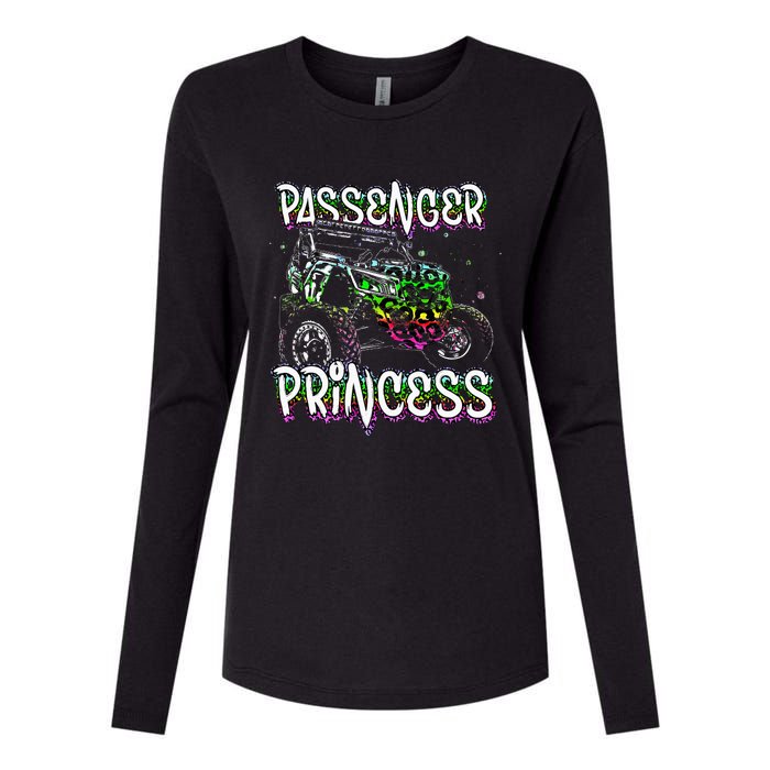 Utv Passengerprincess Lovers Utv Sxs Riding Dirty Offroad Womens Cotton Relaxed Long Sleeve T-Shirt