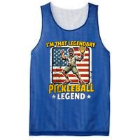 Us Pickleball Legend Pickleball Gift Mesh Reversible Basketball Jersey Tank