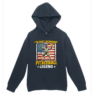 Us Pickleball Legend Pickleball Gift Urban Pullover Hoodie