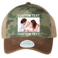 Upload Personalize Design or Photo Custom Text Legacy Tie Dye Trucker Hat