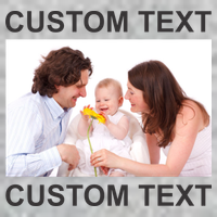Upload Personalize Design or Photo Custom Text Premium T-Shirt