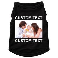 Upload Personalize Design or Photo Custom Text Doggie Tank