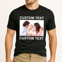 Upload Personalize Design or Photo Custom Text Performance Shirt