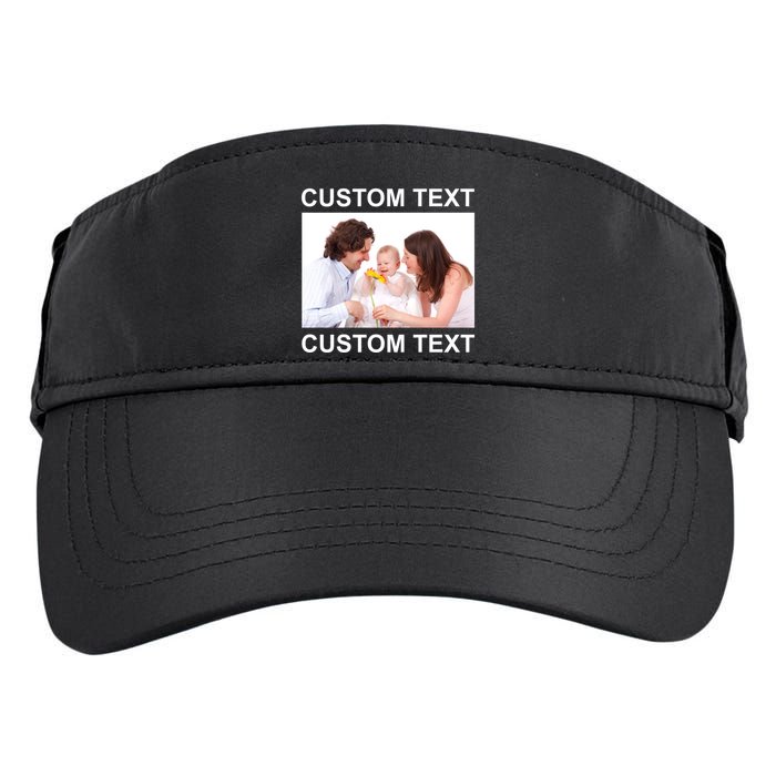 Upload Personalize Design or Photo Custom Text Adult Drive Performance Visor