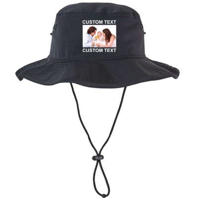 Upload Personalize Design or Photo Custom Text Legacy Cool Fit Booney Bucket Hat