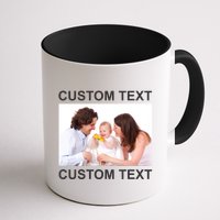 Upload Personalize Design or Photo Custom Text Mug