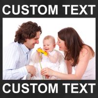 Upload Personalize Design or Photo Custom Text Knit Cap Winter Beanie