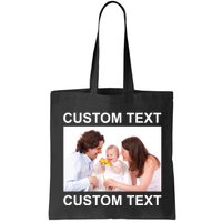 Upload Personalize Design or Photo Custom Text Bag