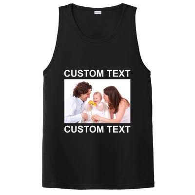 Upload Personalize Design or Photo Custom Text PosiCharge Competitor Tank