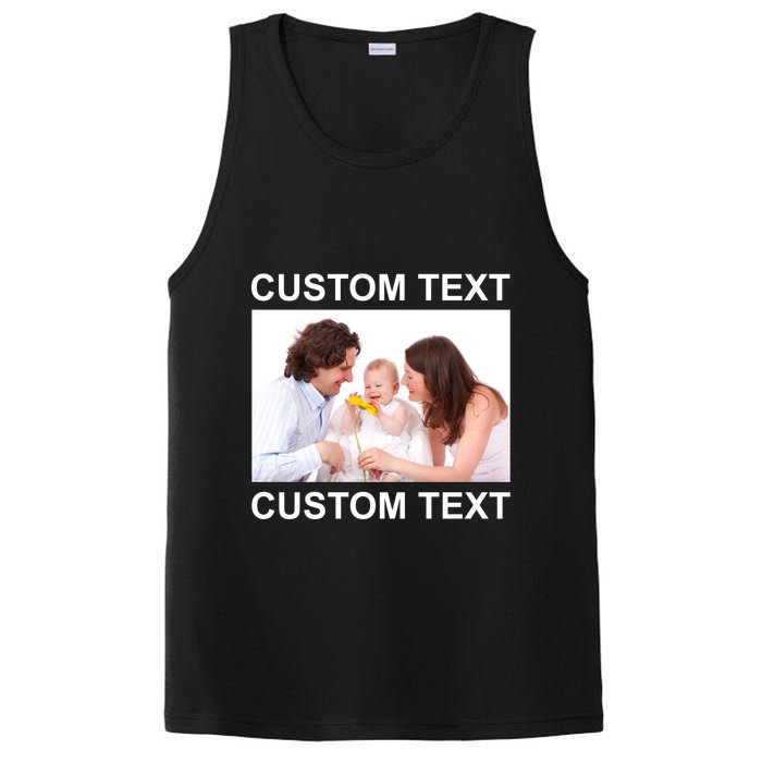 Upload Personalize Design or Photo Custom Text PosiCharge Competitor Tank