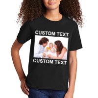 Upload Personalize Design or Photo Custom Text Kids T-Shirt