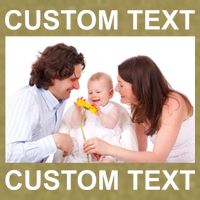 Upload Personalize Design or Photo Custom Text Garment-Dyed Women's Muscle Tee