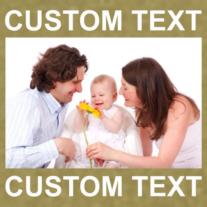 Upload Personalize Design or Photo Custom Text Garment-Dyed Women's Muscle Tee
