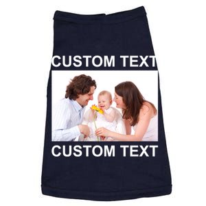 Upload Personalize Design or Photo Custom Text Doggie Tank