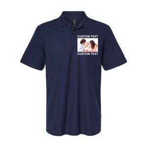 Upload Personalize Design or Photo Custom Text Softstyle Adult Sport Polo