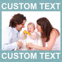 Upload Personalize Design or Photo Custom Text Sueded Cloud Jersey T-Shirt