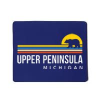 Upper Peninsula Michigan Mi Bear Vintage Retro Souvenirs Mousepad