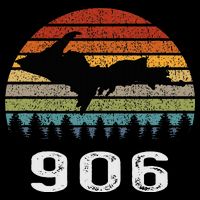 Upper Peninsula Michigan Mi Up Retro 906 Yooper Visor