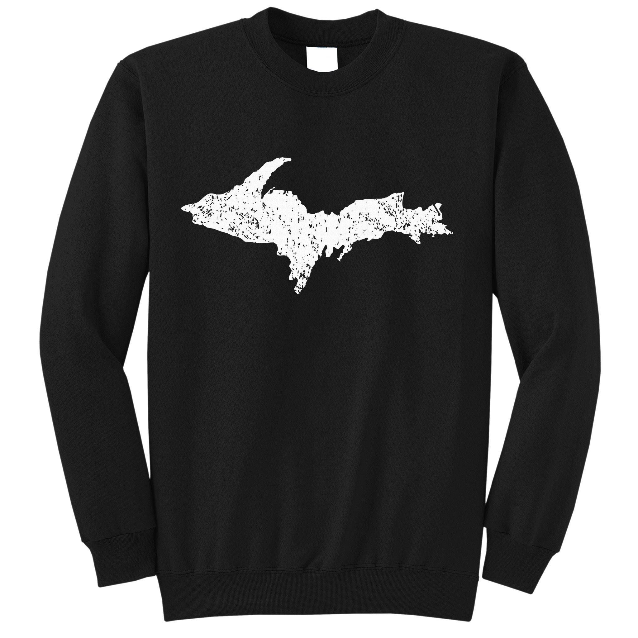 Upper Peninsula Map Up Home Yooper Pride Michigan Roots Sweatshirt