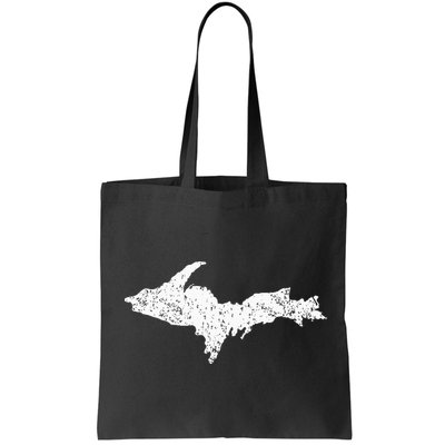Upper Peninsula Map Up Home Yooper Pride Michigan Roots Bag