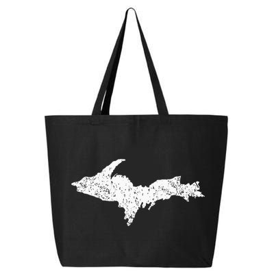 Upper Peninsula Map Up Home Yooper Pride Michigan Roots 25L Jumbo Tote