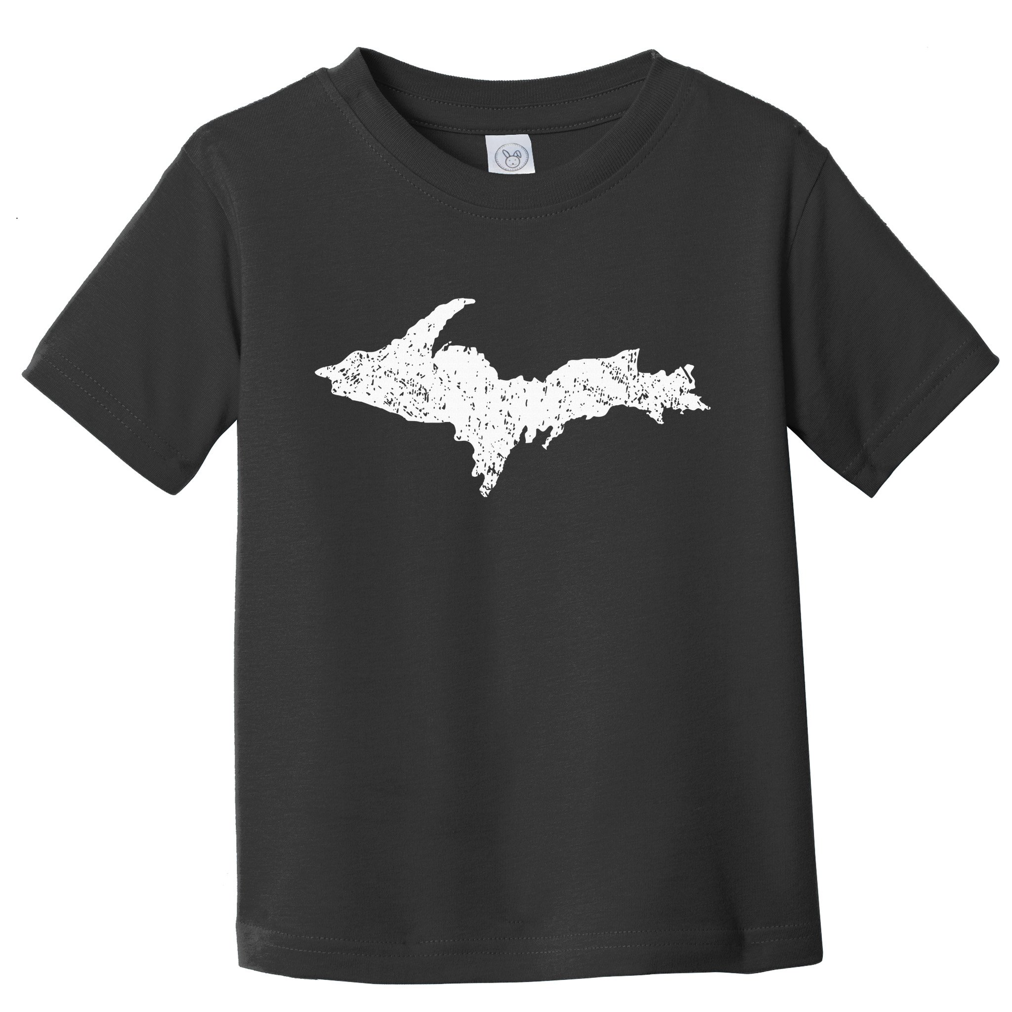 Upper Peninsula Map Up Home Yooper Pride Michigan Roots Toddler T-Shirt