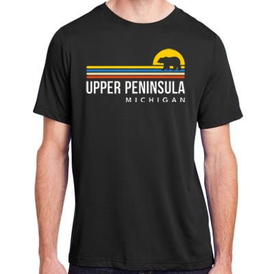 Upper Peninsula Michigan Mi Bear Adult ChromaSoft Performance T-Shirt