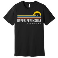 Upper Peninsula Michigan Mi Bear Premium T-Shirt