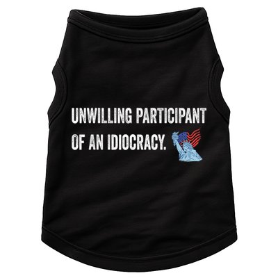 Unwilling Participant Of An Idiocracy Doggie Tank