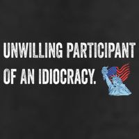 Unwilling Participant Of An Idiocracy Golf Towel