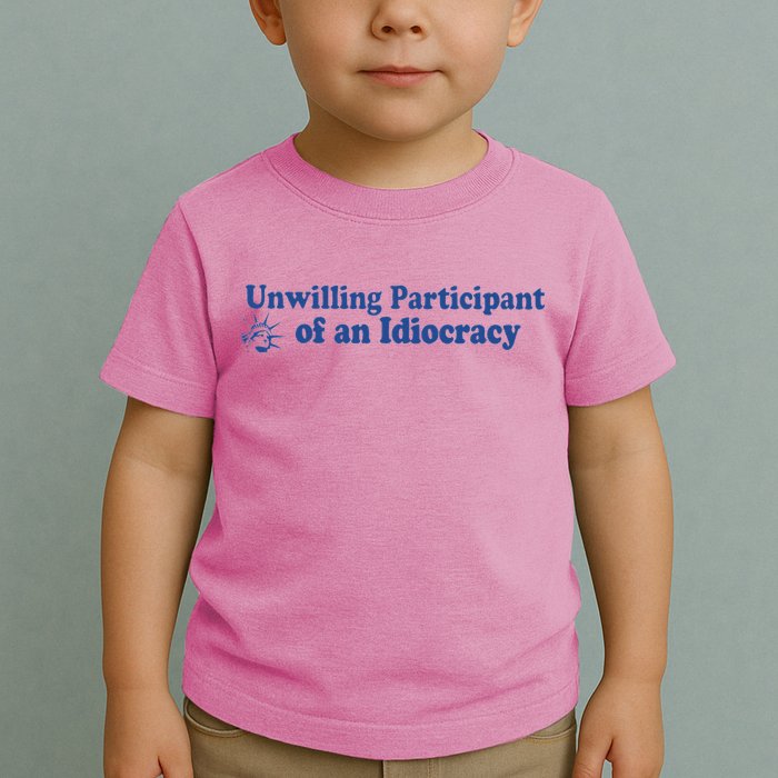 Unwilling Participant Of An Idiocracy Toddler T-Shirt