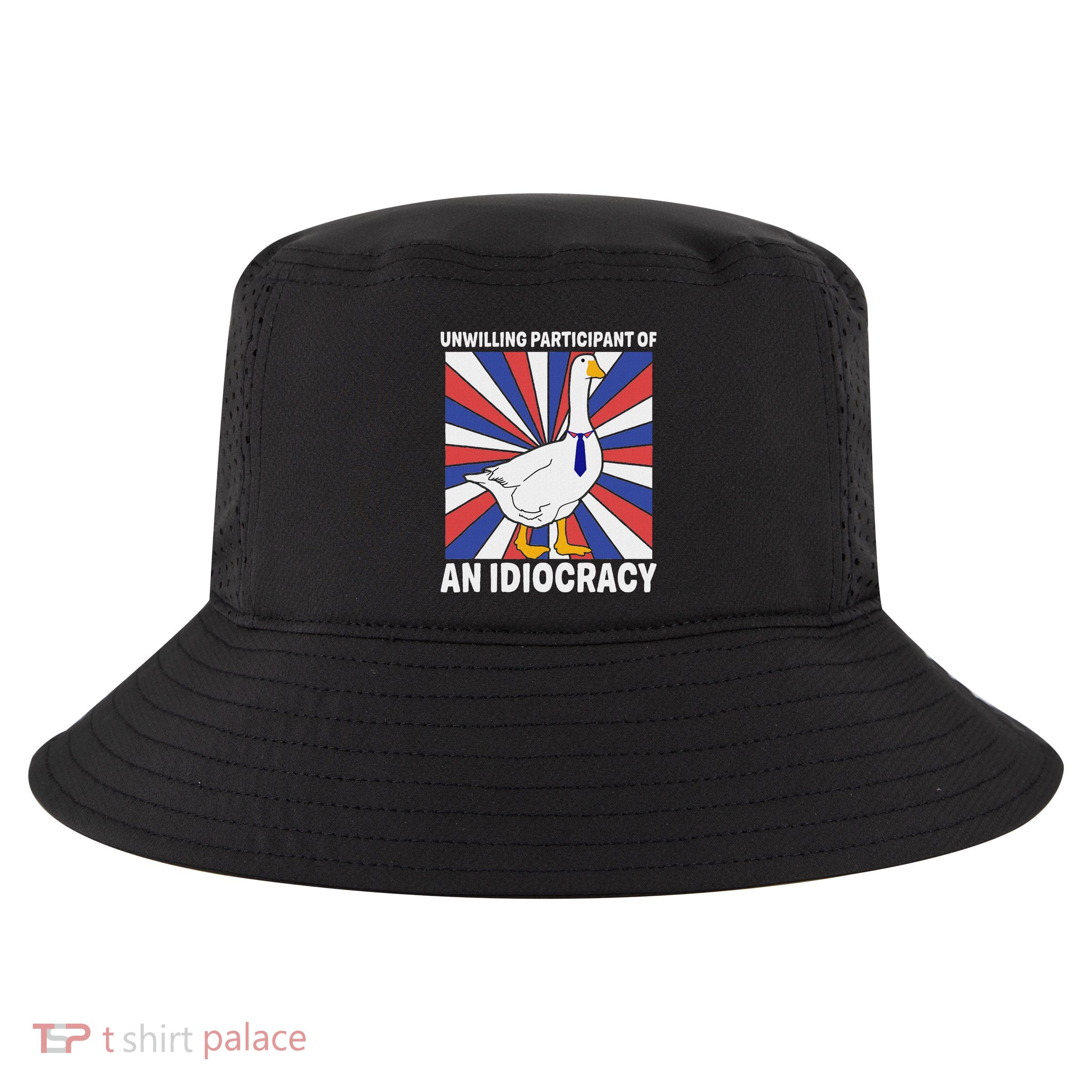 Unwilling Participant Of Idiocracy Cool Comfort Performance Bucket Hat
