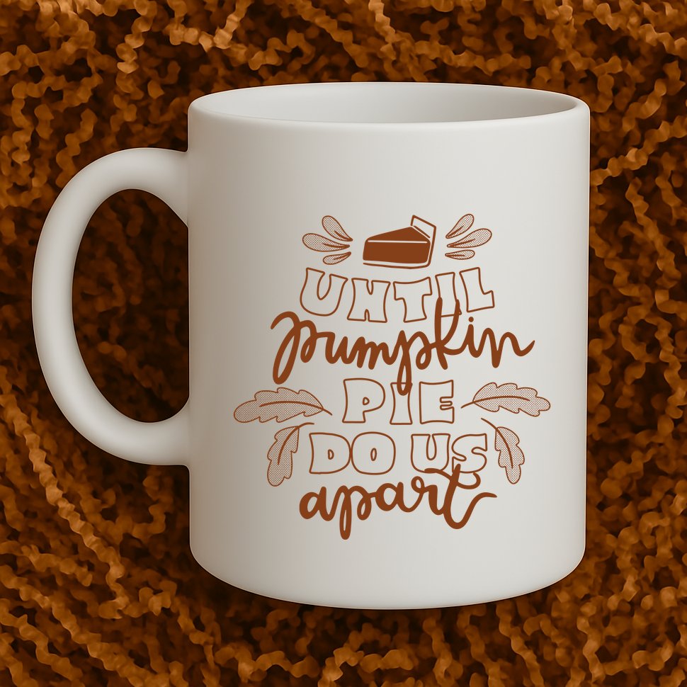 Until Pumpkin Pie Do Us Apart Mug
