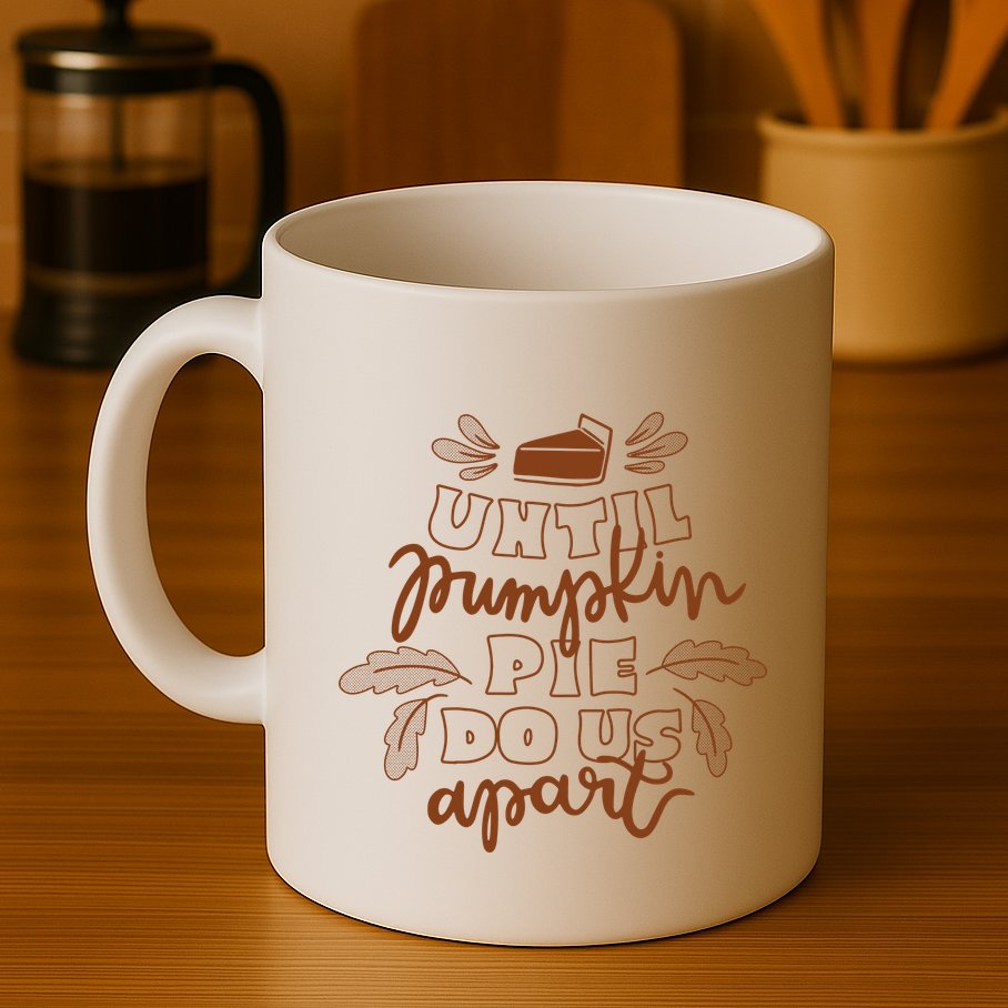 Until Pumpkin Pie Do Us Apart Mug