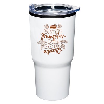 Until Pumpkin Pie Do Us Apart Tumbler
