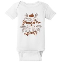 Until Pumpkin Pie Do Us Apart Baby Bodysuit