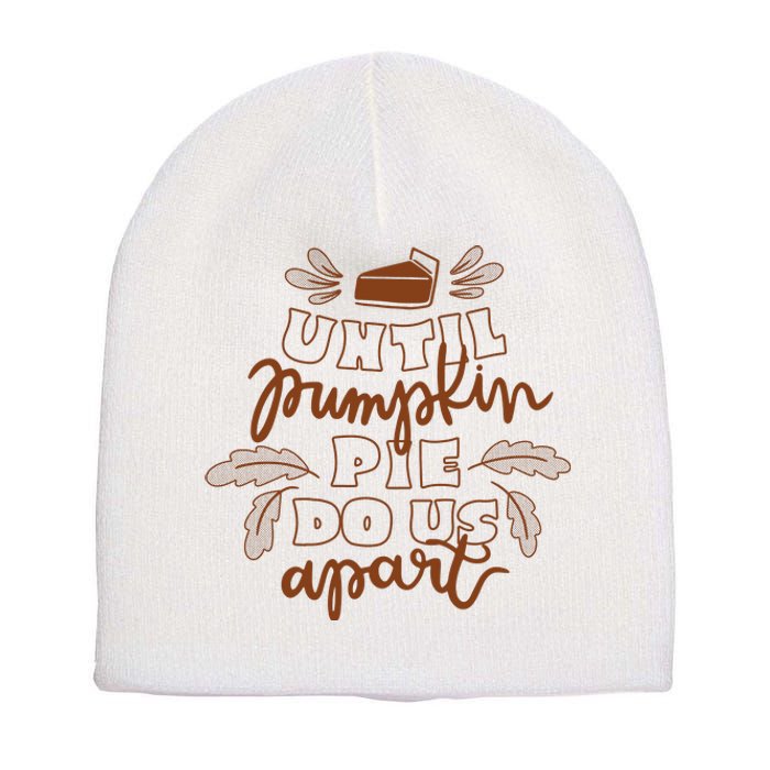 Until Pumpkin Pie Do Us Apart Short Acrylic Beanie