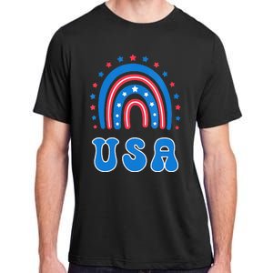 Usa Patriotic Proud To Be An American Adult ChromaSoft Performance T-Shirt