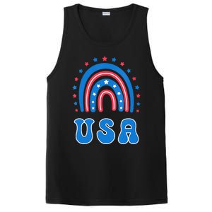 Usa Patriotic Proud To Be An American PosiCharge Competitor Tank