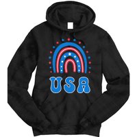 Usa Patriotic Proud To Be An American Tie Dye Hoodie