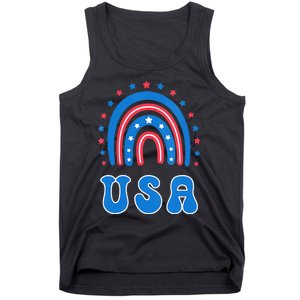 Usa Patriotic Proud To Be An American Tank Top